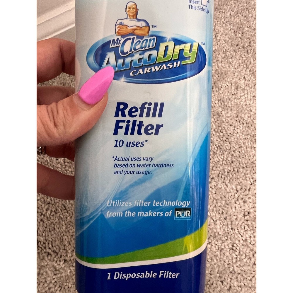Mr. Clean AutoDry Carwash Refill Filter 10 uses Disposable Filter