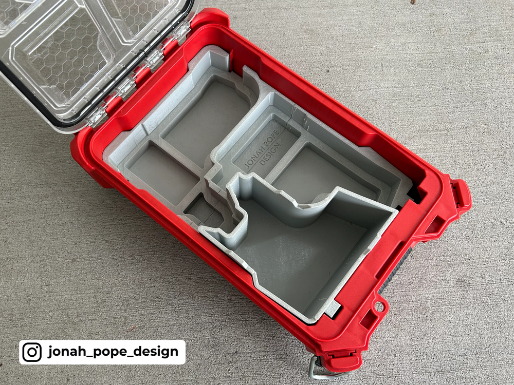 Milwaukee Packout Insert for M12 Drill and Impact Driver Gen3 (Insert Only)