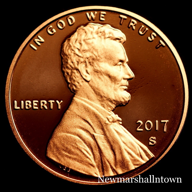 2017 S Lincoln Shield Mint Proof ~ US Mint Proof Coin from Proof Set