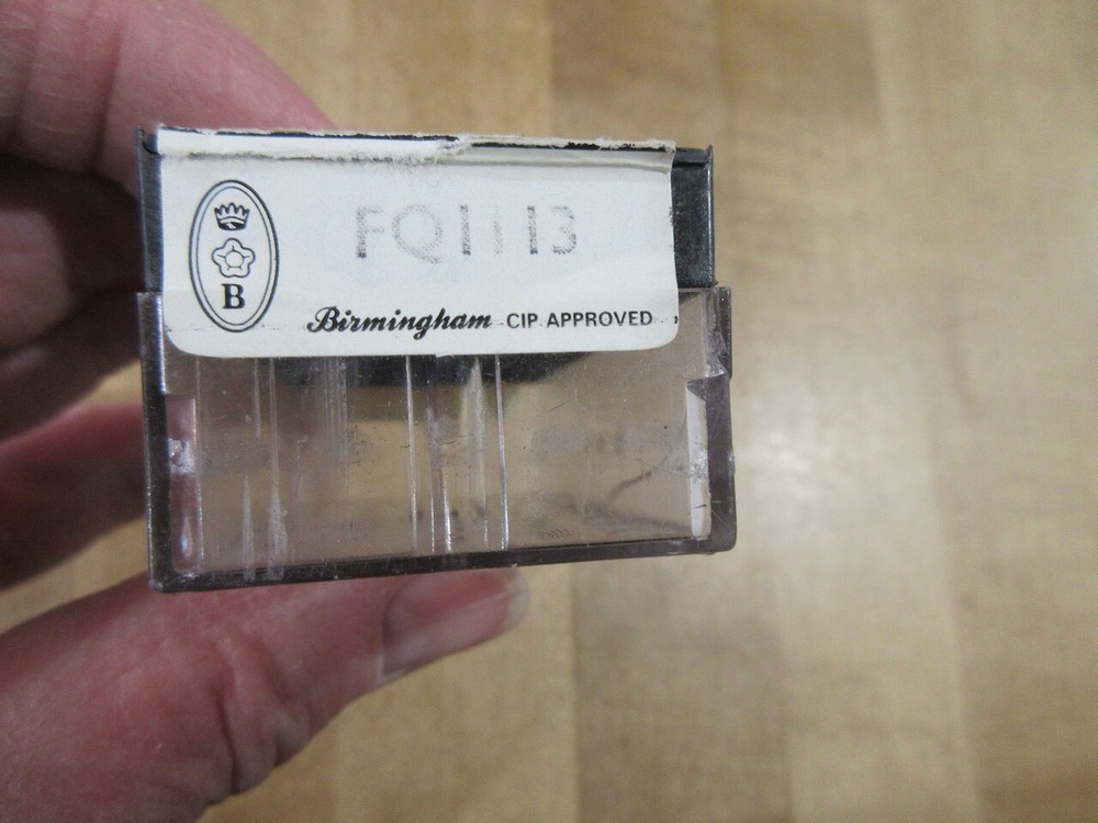 Empty Eley 22 Long Rifle Match Extra ammo box (3-23) (w3)