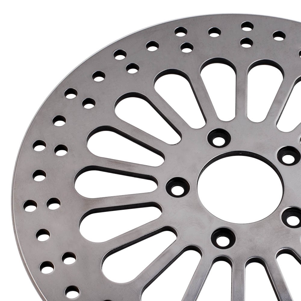 11.8" Front Brake Rotor Disc For Harley Touring Dyna Softail Rust Resistant