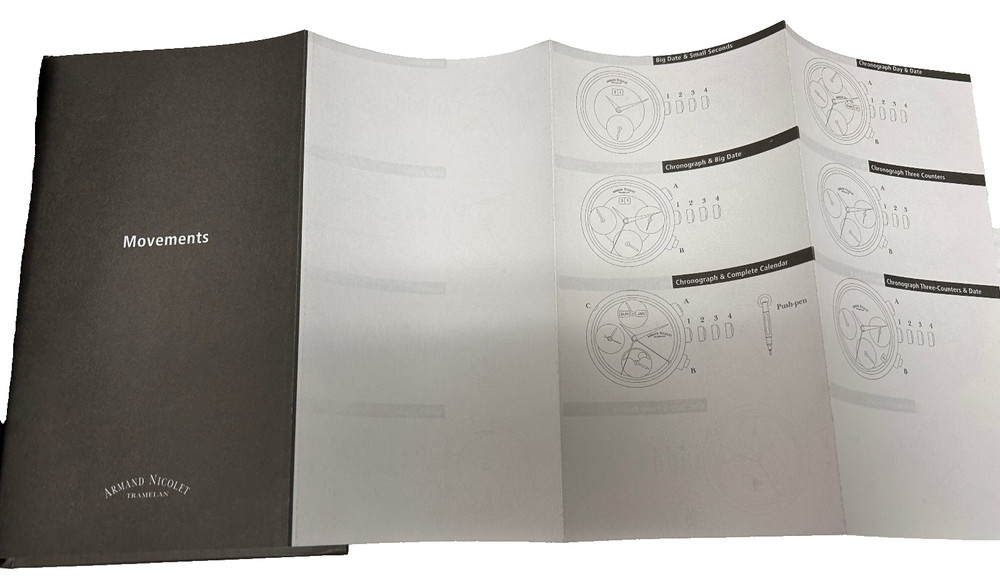 Armand Nicolet Operating Instructions Book