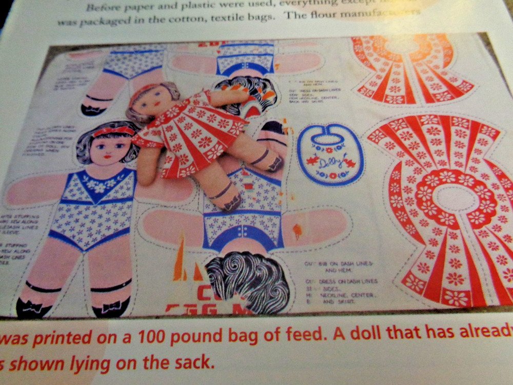 6p Flour Seed Sack Doll History Article / Cook