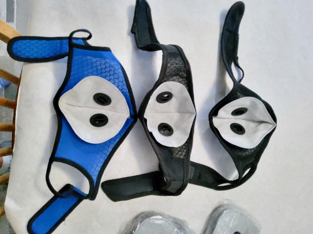 Protective Dust Filter Masks With Replacement Inserts