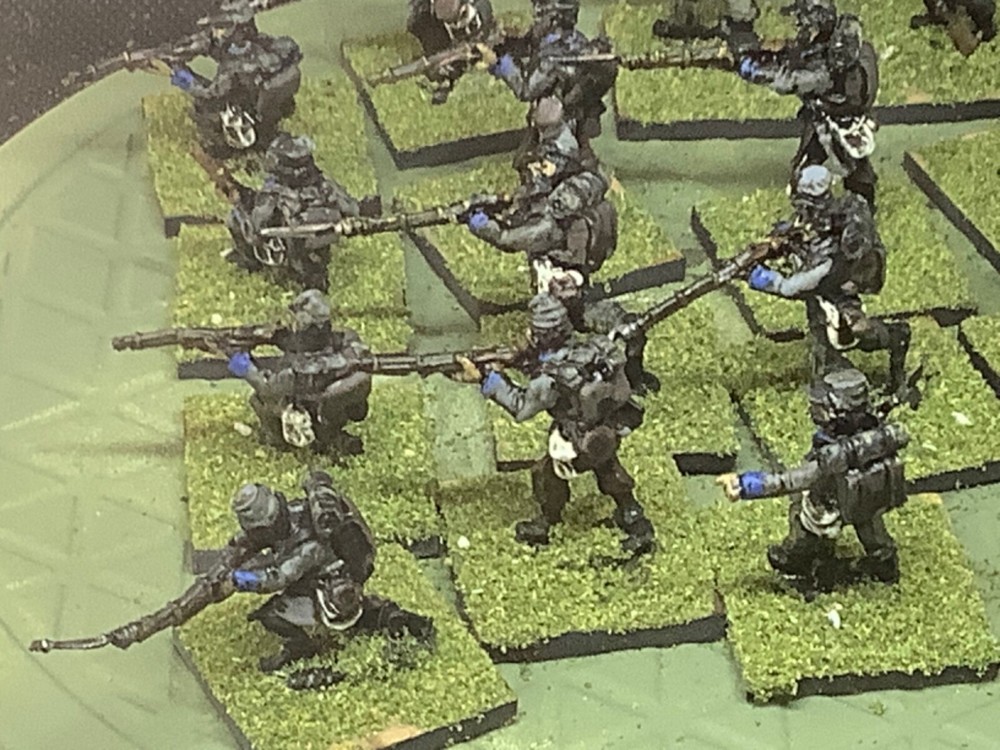 25mm Handpainted Confedrate Infantry (16)