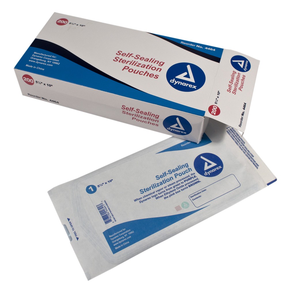 Self Seal Sterilization Pouches 200 per Box, Select Your Size, 20%OFF &