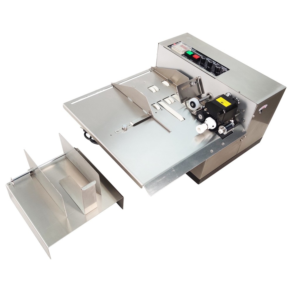 110V Continuous Date Coding Machine Ink Wheel Coding Machine for Package Printi