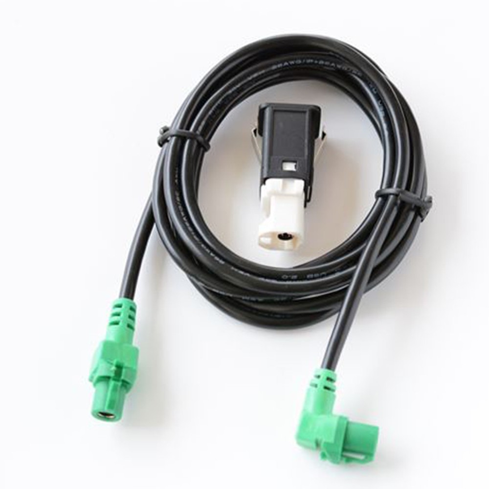 USB Input Cable Wire Harness Aux Adapter For BMW E88 E90 E91 E91 F10 F11 F18#