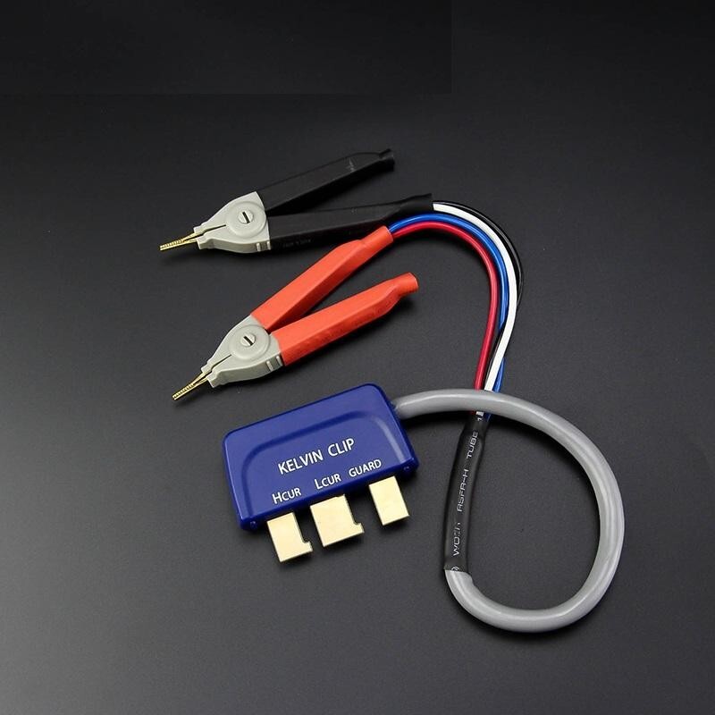 Handheld LCR Meter Bridge 4 Test Frequency Points 0.1Vrms 0.3Vrms 0.6Vrms 1Vrms