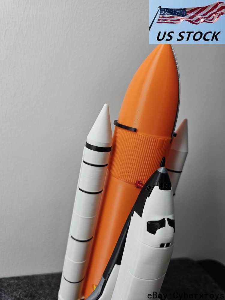 1:200 Scale NASA Space Shuttle Model Painted Finished Set Static Display