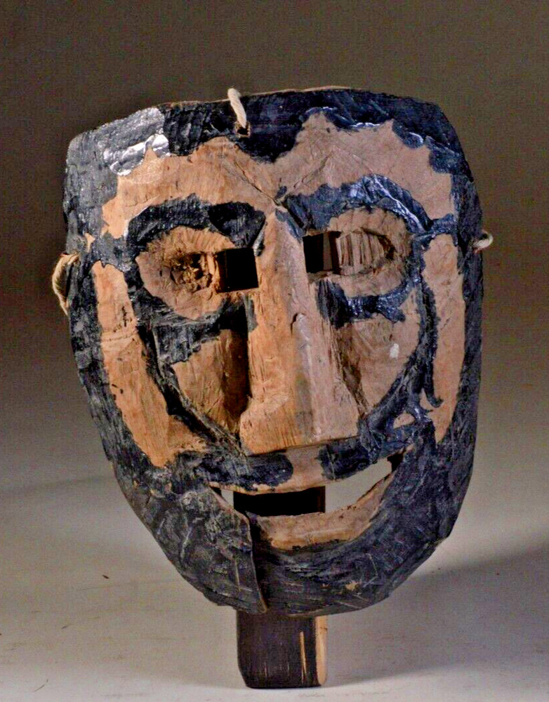 Mexican or Guatemalan wood dance Mask