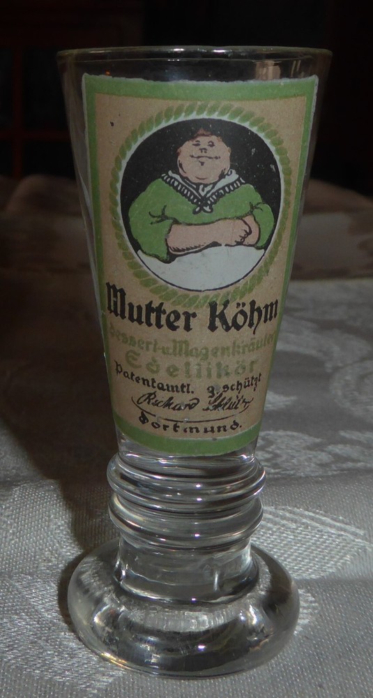 Vintage Small Mutter Kohm Cordial Glass