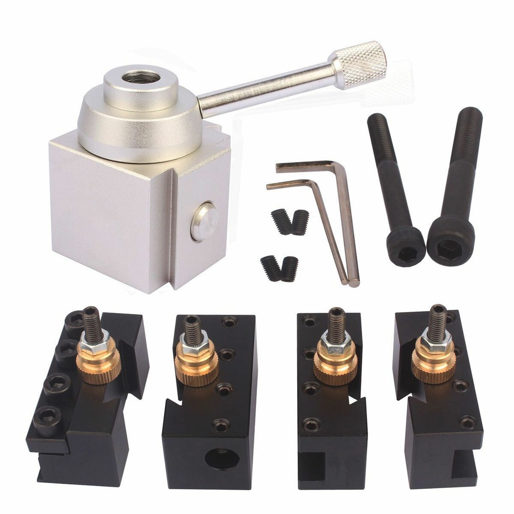120034 Holders Multifid Tool Holder Tooling Package Lathe Quick Change Tool Post