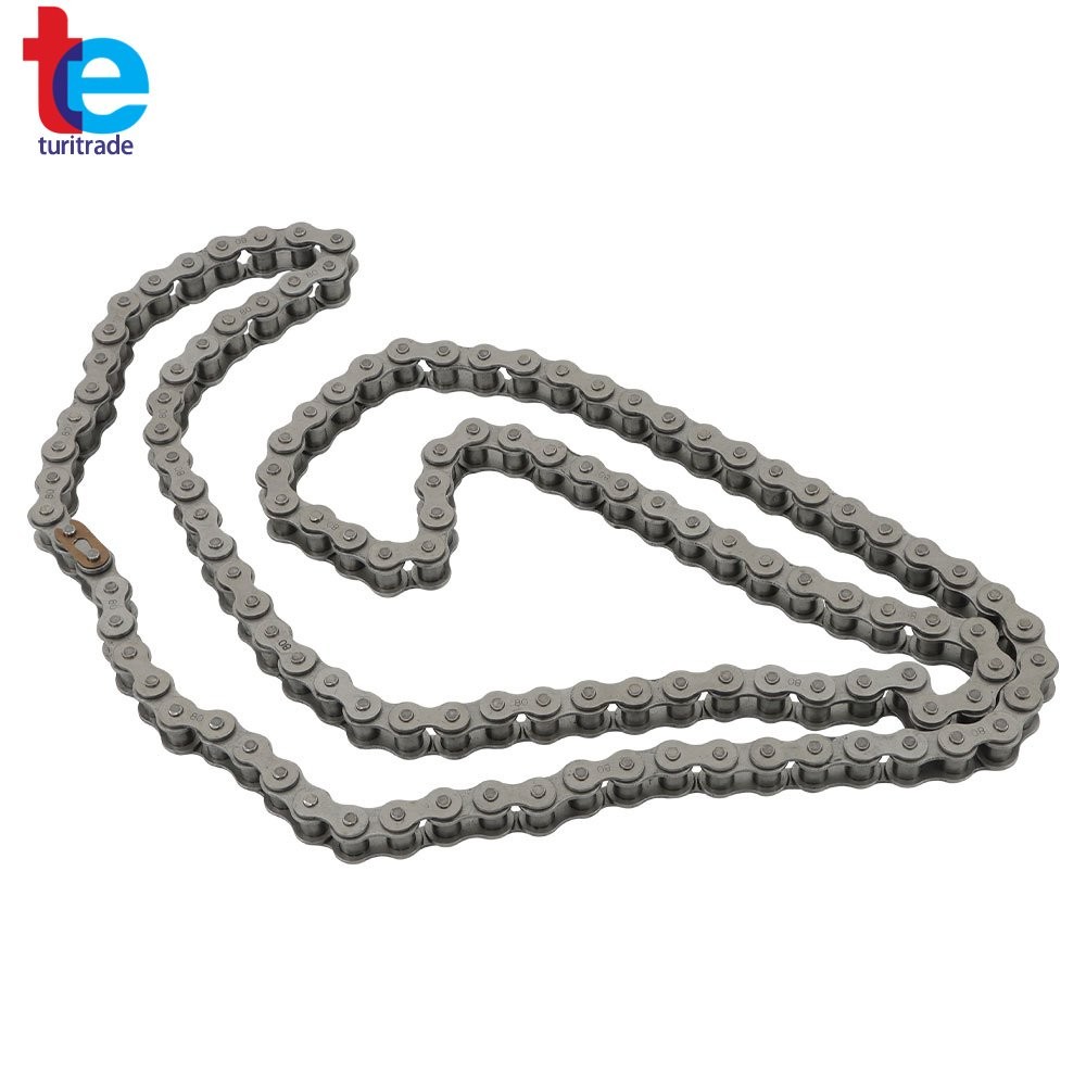 #80 Heavy Duty Roller Chain 10 Feet With 1 Connector
