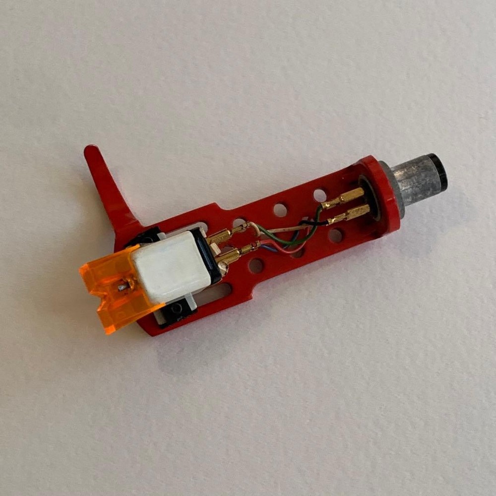 TECHNICS PICKERING Headshell Cartridge (Red)