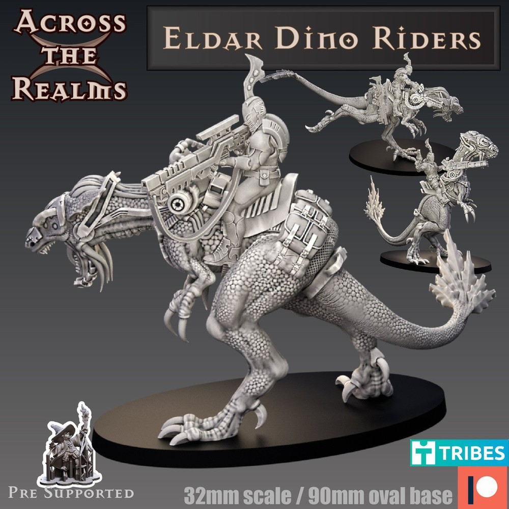 ELDAR EXILES DINO RIDERS