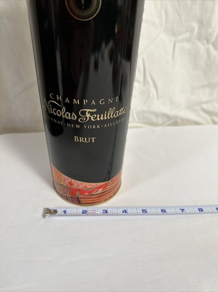 Nicolas Feuillatte Champagne Limited Edition Empty Tin Container