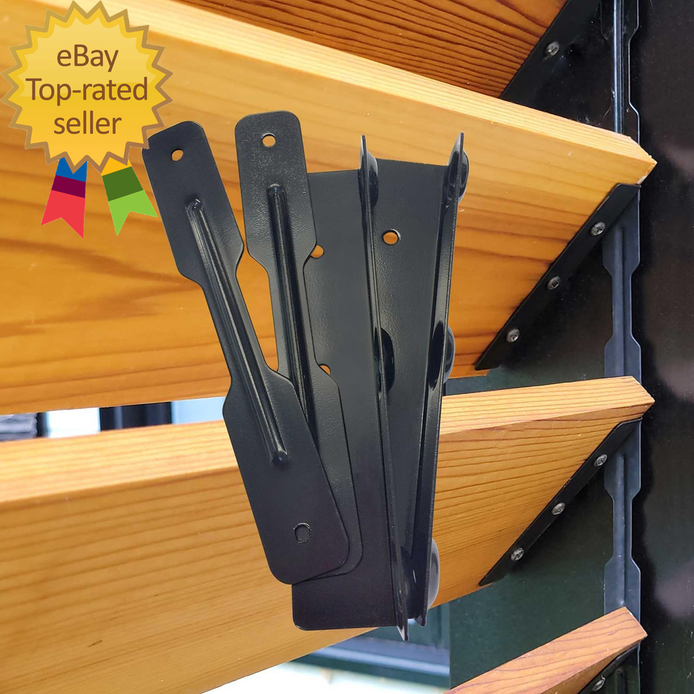 Deck Sunblind System 11060 Louvers Bracket Shutter Hardware Kit up to 11 Boards