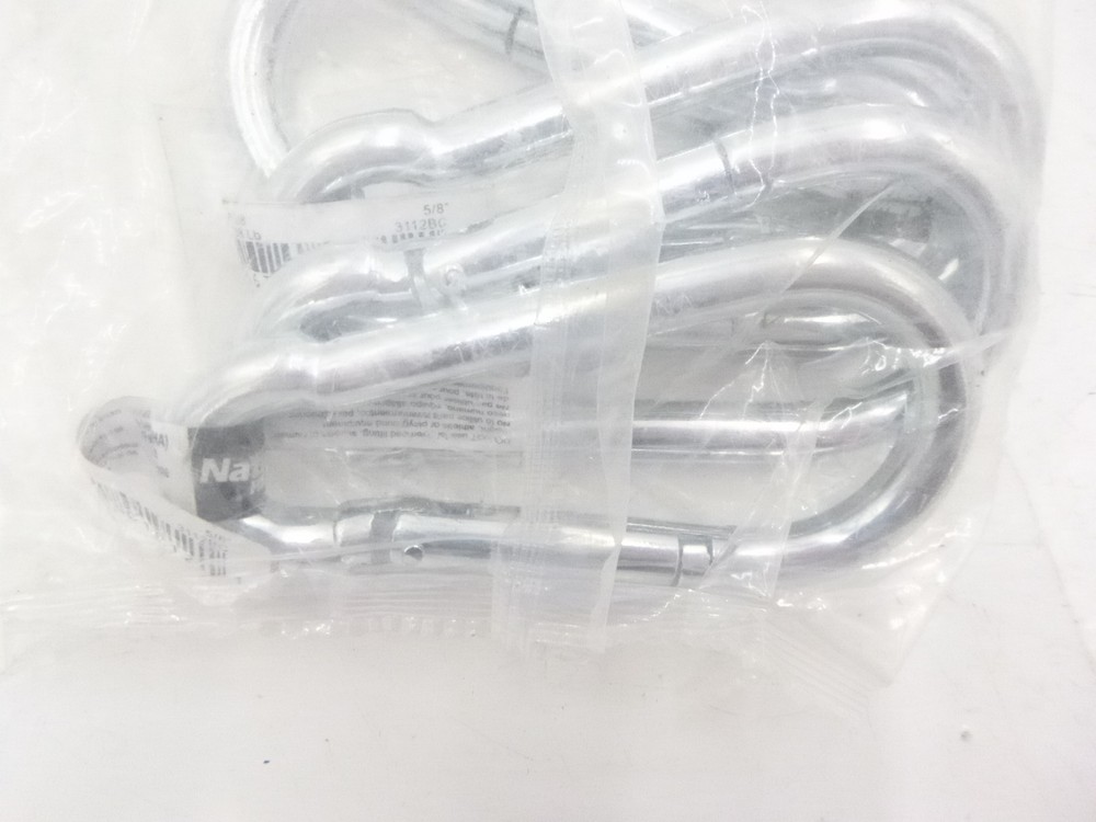 5 Pack National Hardware Interlocking Spring Snaps Zinc Plated N830-308