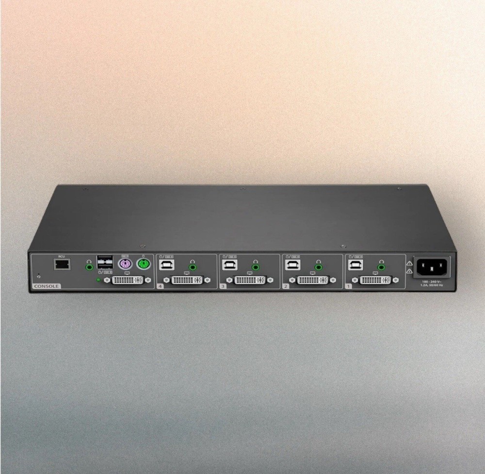 Vertiv Avocent SC840-001 Cybex SC840 KVM Switch 4 Port DVI & Computer Controller