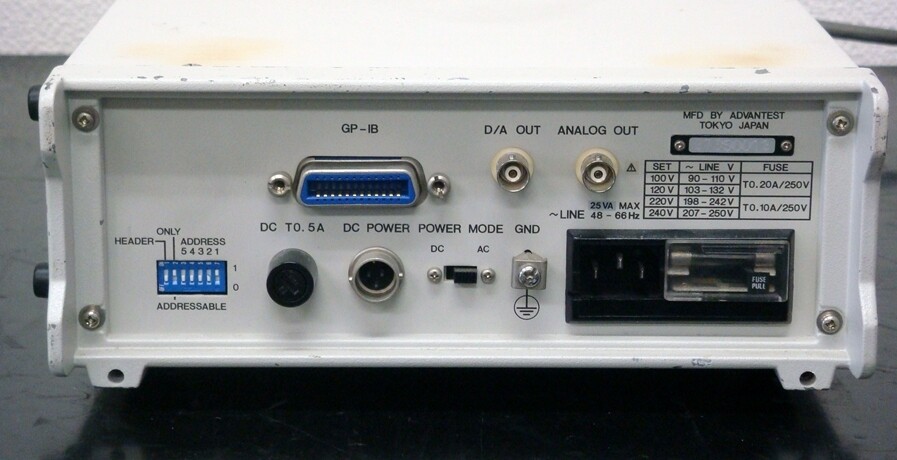ADVANTEST Q8214A Optical Power Meter