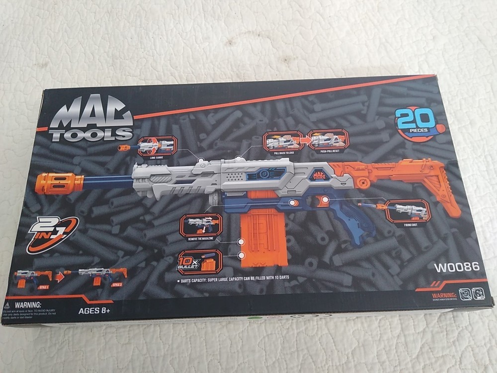 MAC Tools W0086 Dart Gun Set 20 Pieces