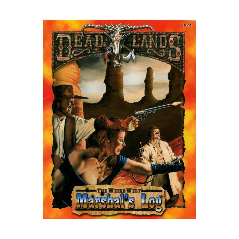 Pinnacle Deadlands Marshal's Log VG+