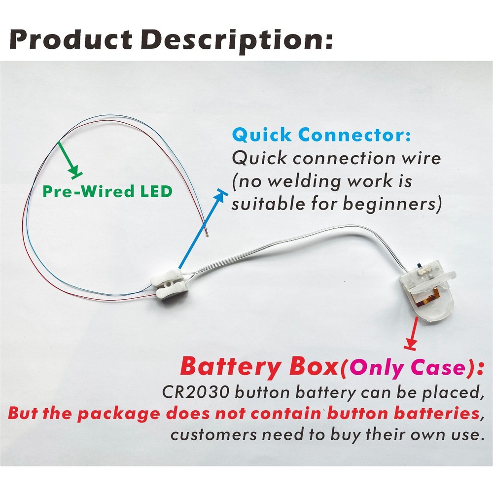 25PCS Pre-Wired Micro Blinking Leds(Light Mode: Flashing Red Light) 0805 SMD Led