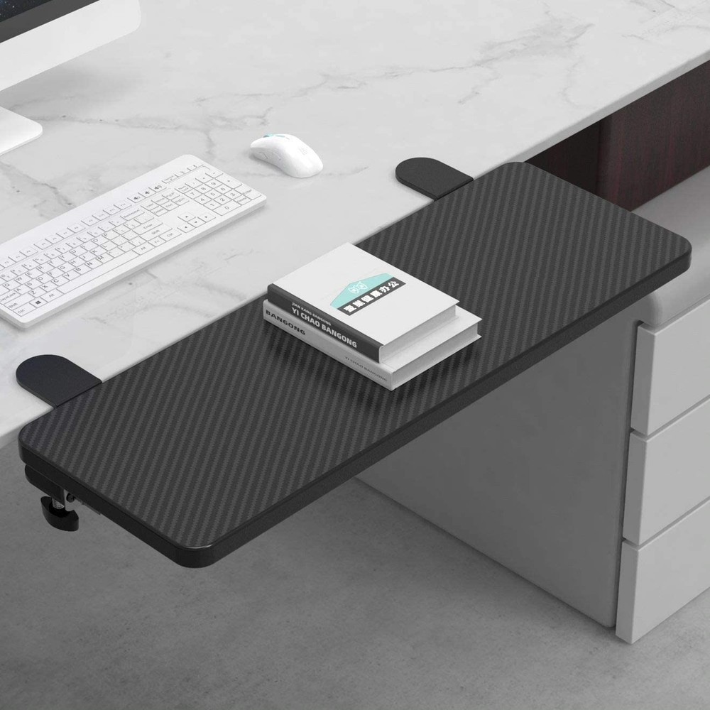 Desk Extender 21.65"x9.45" Arm Support Collapsible Ergonomics Computer Table ...