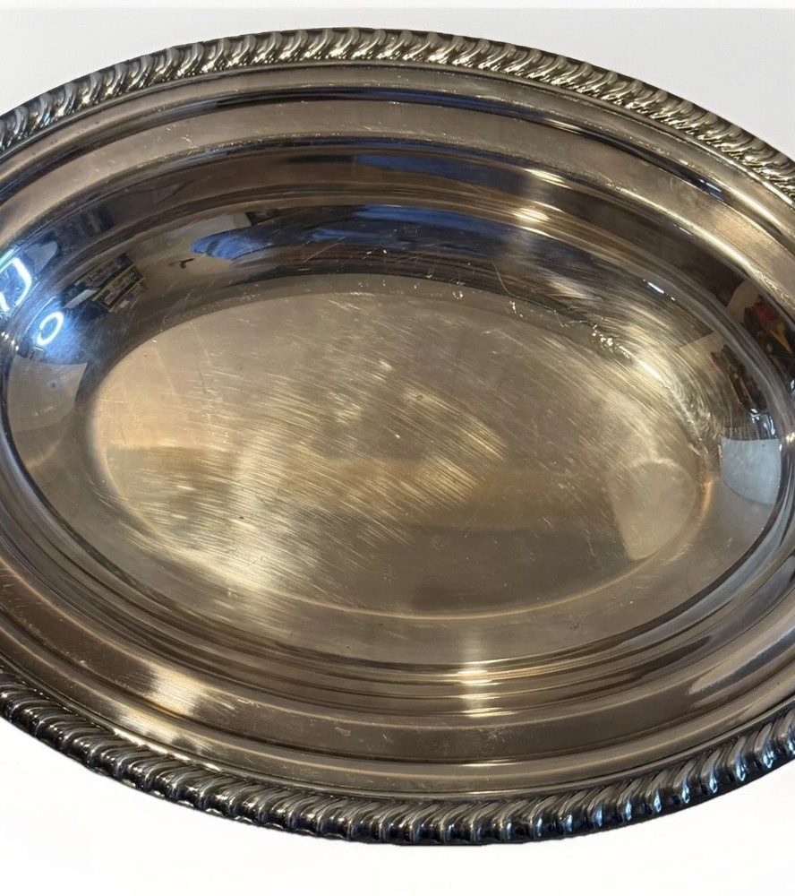 Antique Roger’s & Sons Silver Plated Dish With Lid