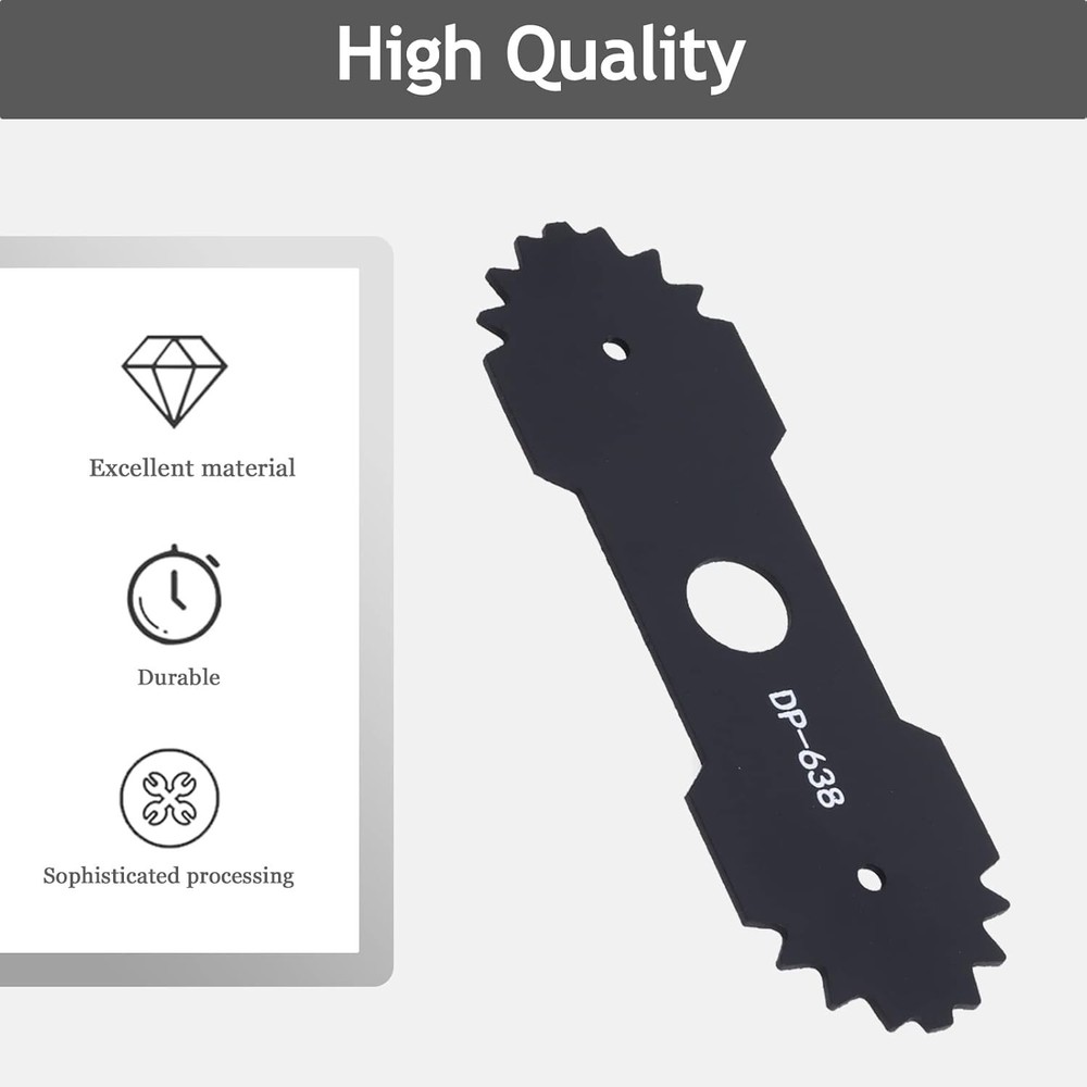 Edger Blade with Teeth Compatible with Ryobi