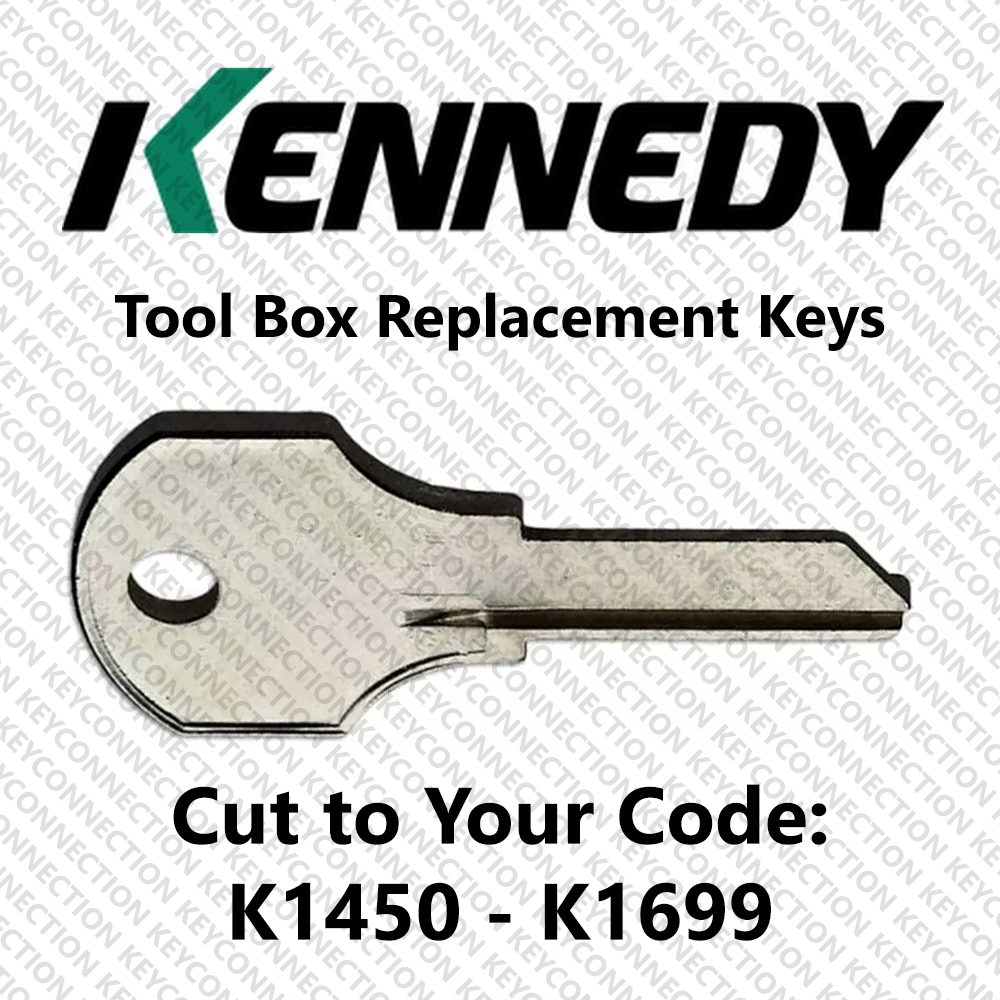 Kennedy Tool Box Key Cut to Your Code K1450 - K1699