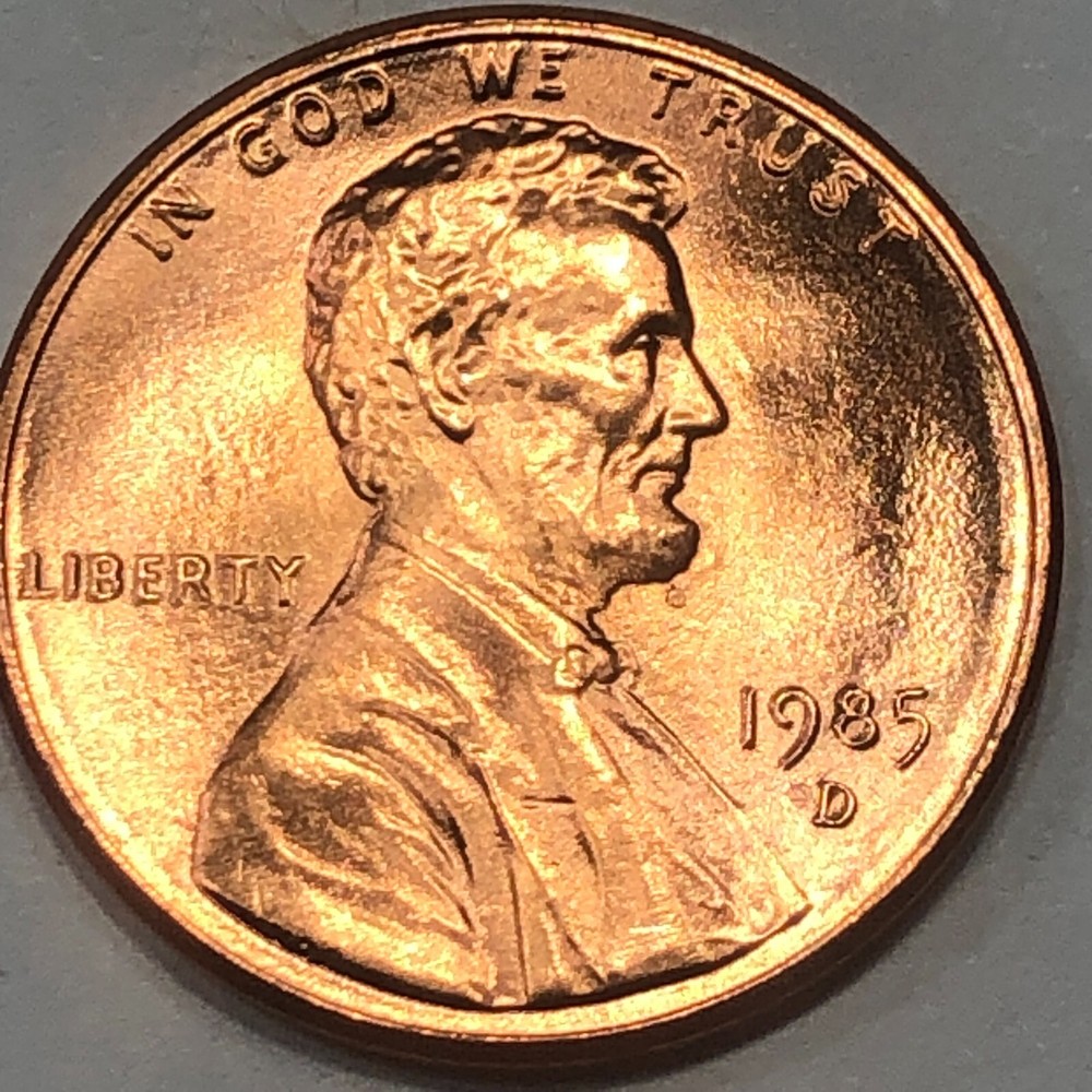 1985 D - Lincoln Memorial Cent