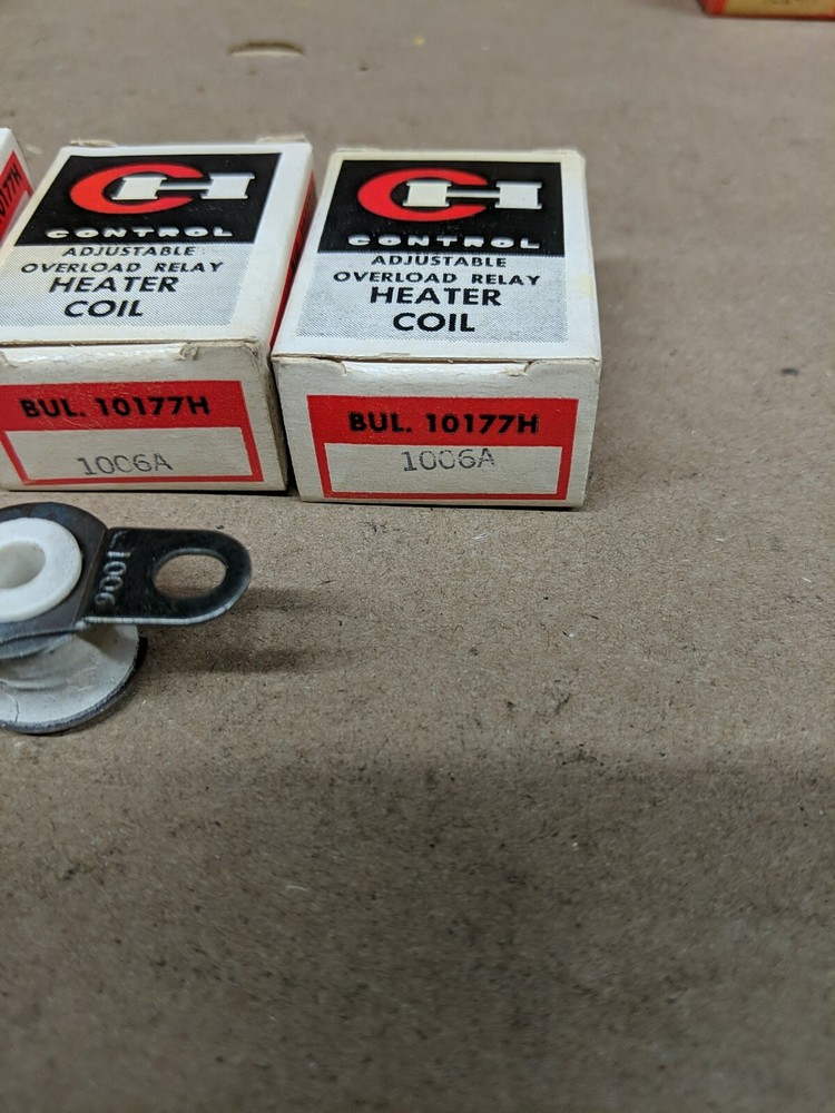 3- CUTLER-HAMMER 1006A HEATER COIL NOS