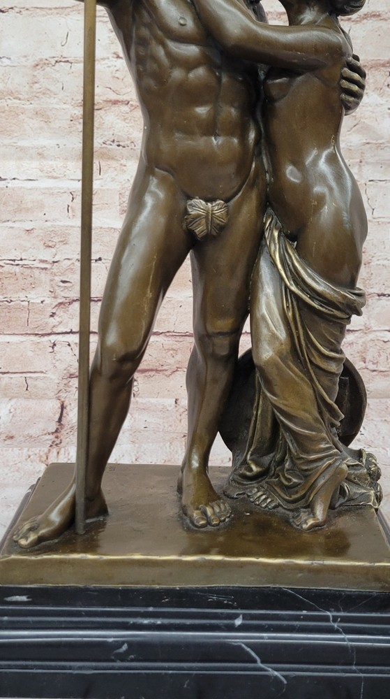 100% real bronze using the lost wax process Mars and Venus Extra Large Art NR