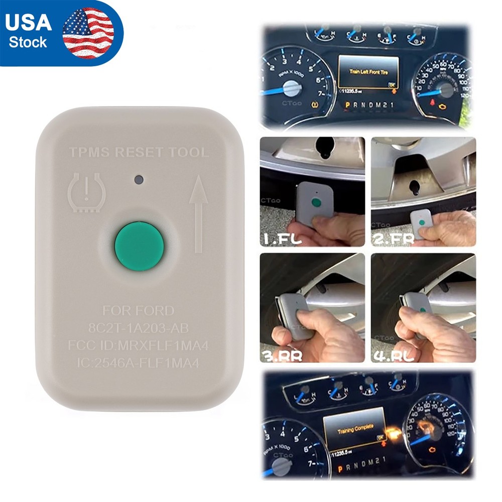 For Ford Reset Sensor Programming Training TPMS Reset Tool Tire Pressure Mointor
