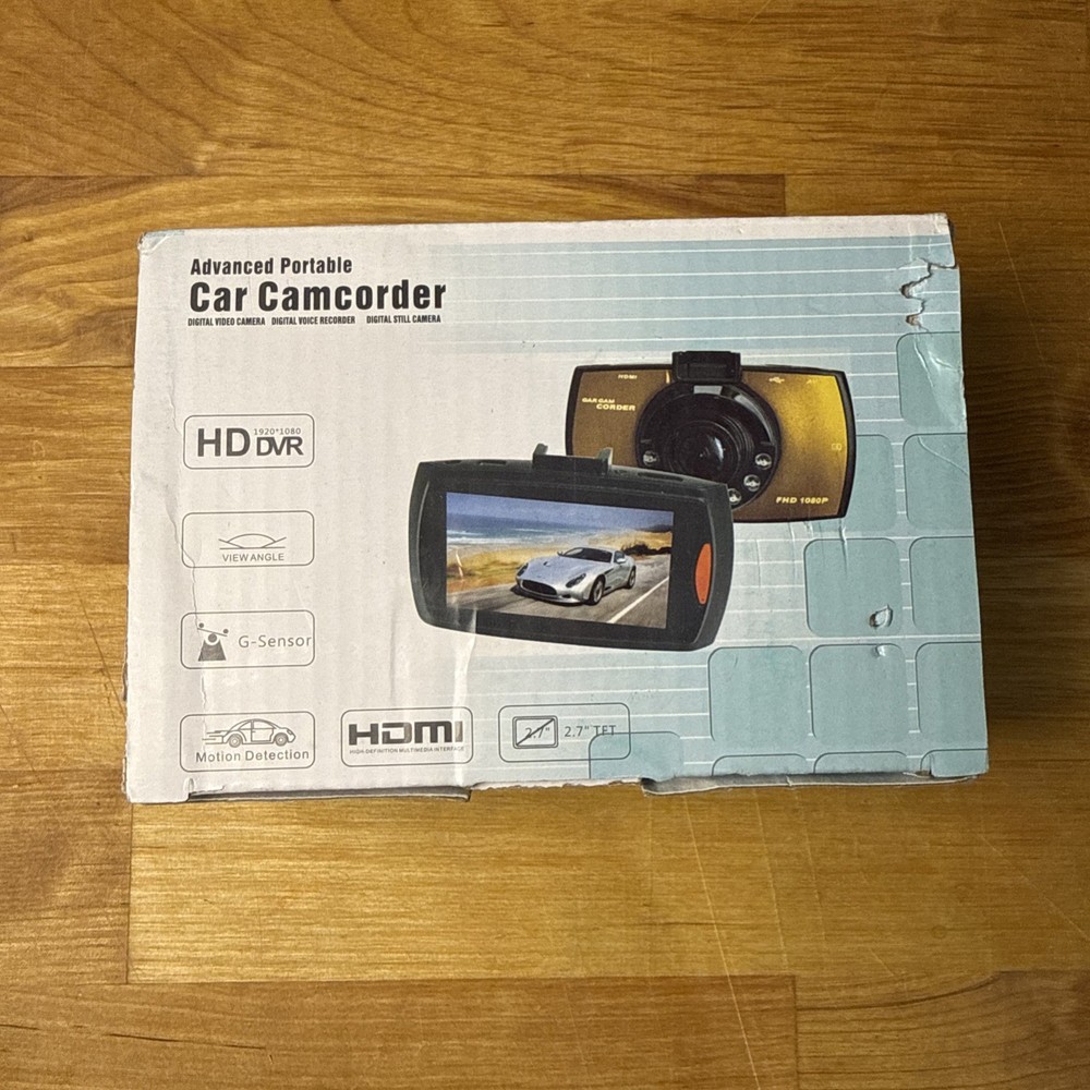 Advanced Portable Car Camcorder New In Box Digital Video Camera