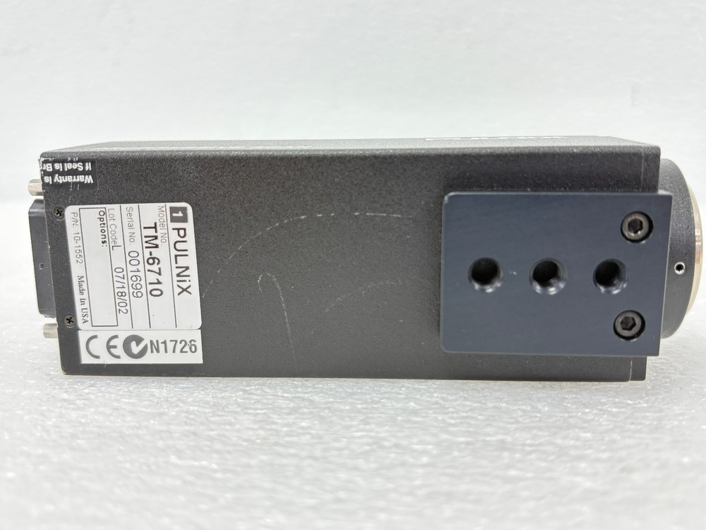 Pre Owned | Pulnix TM-6710 Progressive Scan High-Speed CCD Camera - Black