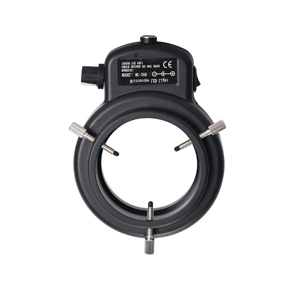 Adjustable 144 LED Bulb Ring illuminator Light Lamp for Stereo Microscope Camera