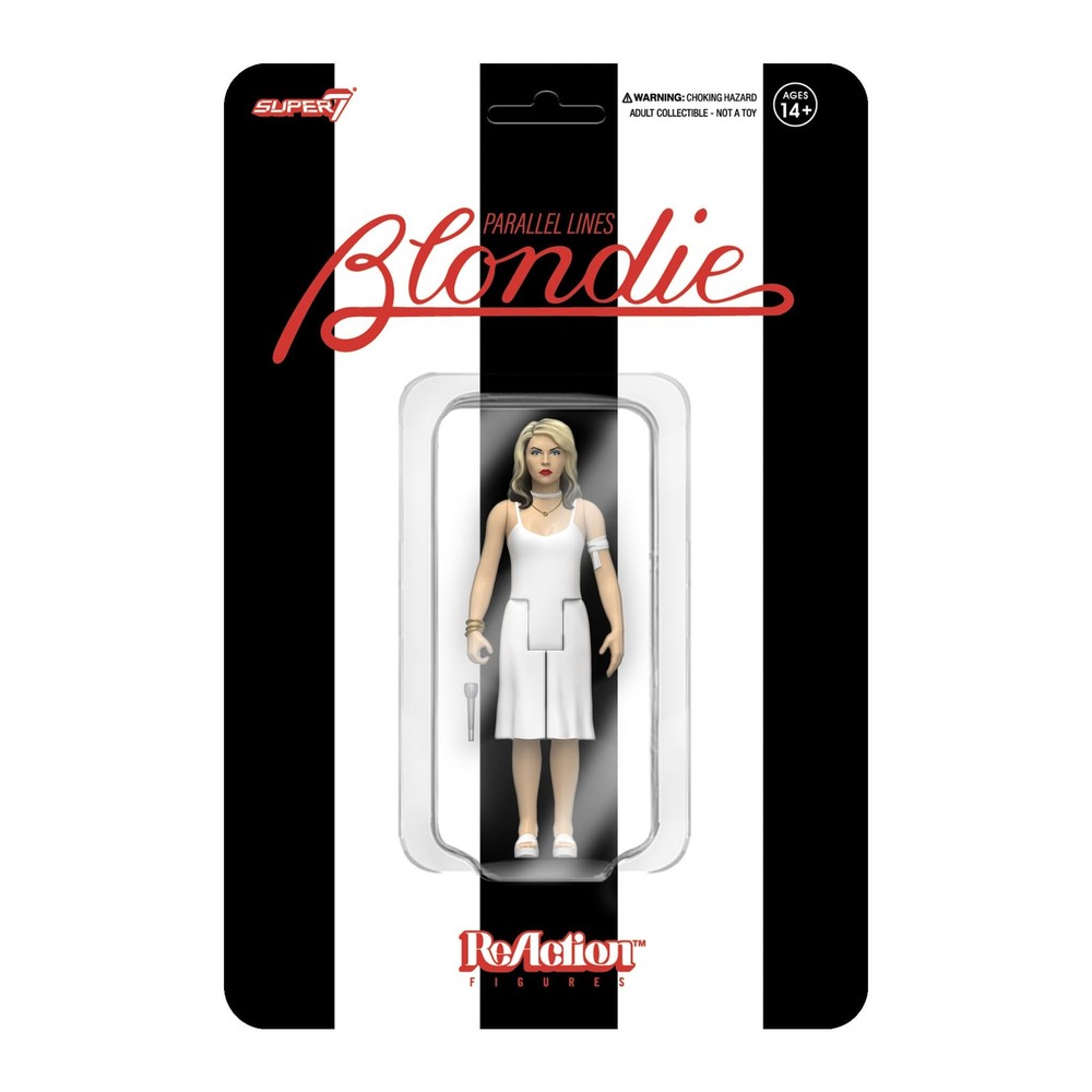 Super7 Blondie Debbie Harry (Parallel Lines) - 3.75" OS, Multicolor