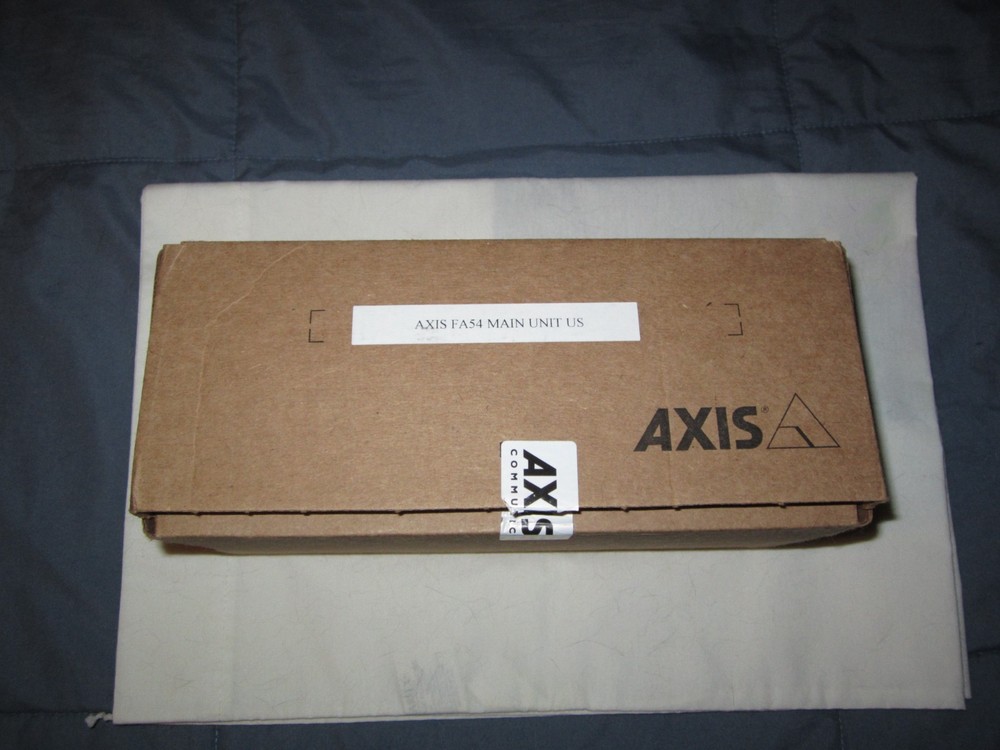 Axis FA54 Main Unit US PN 0878-004 Multi View Surveillance with Forensic WDR