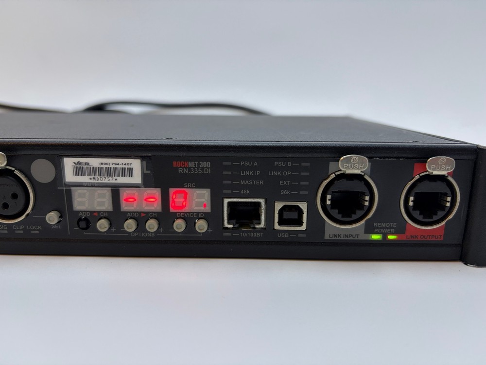 Riedel RockNet 300/RN.335.D1 Audio Distributor with Power Cable