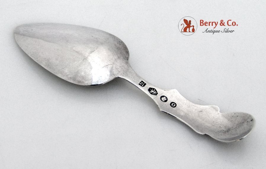 Tea Caddy Spoon 1949 Dutch 833 Standard Silver No Mono