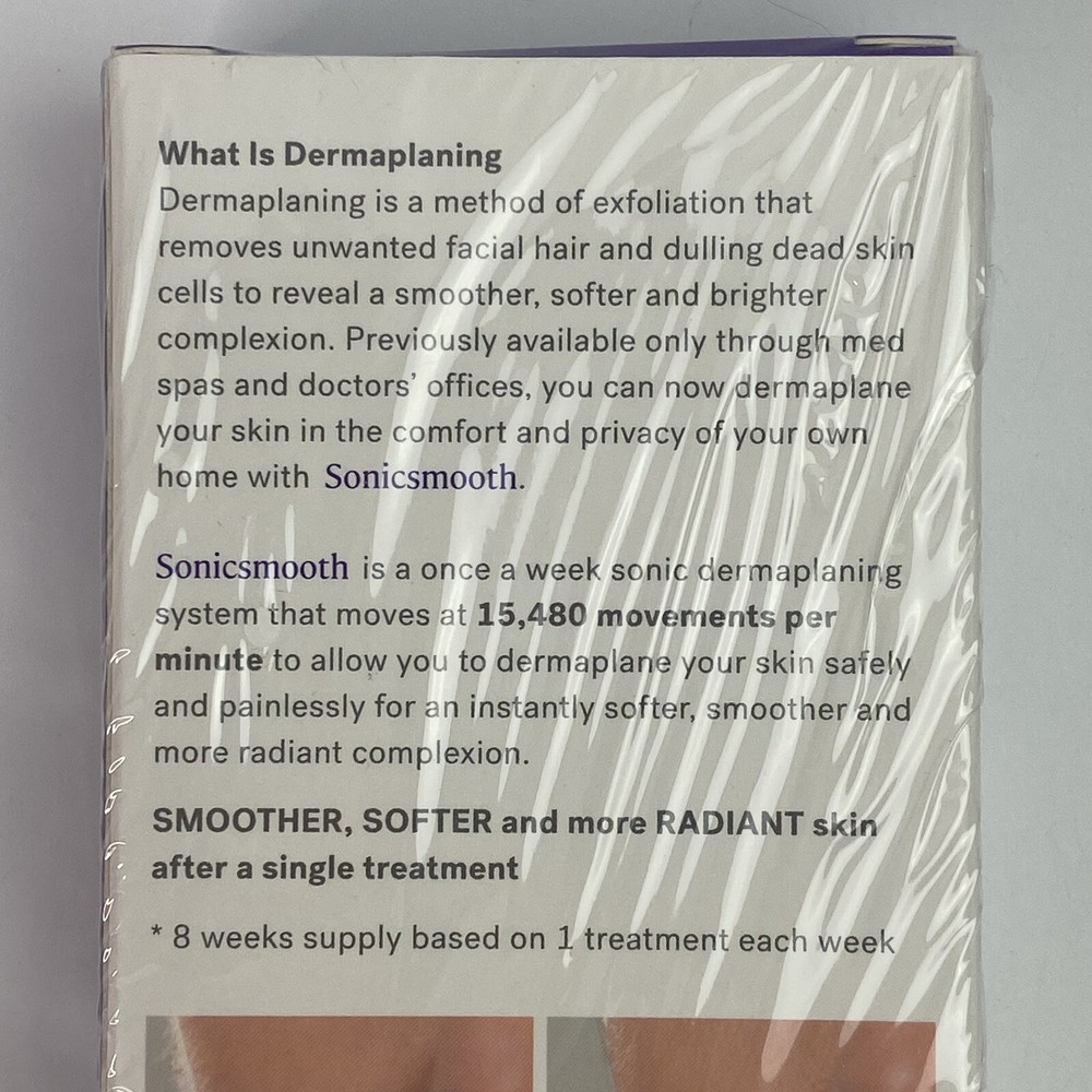 Michael Todd Sonicsmooth Safety Tip Replacement Kit 8 Pack +Case BRAND NEW