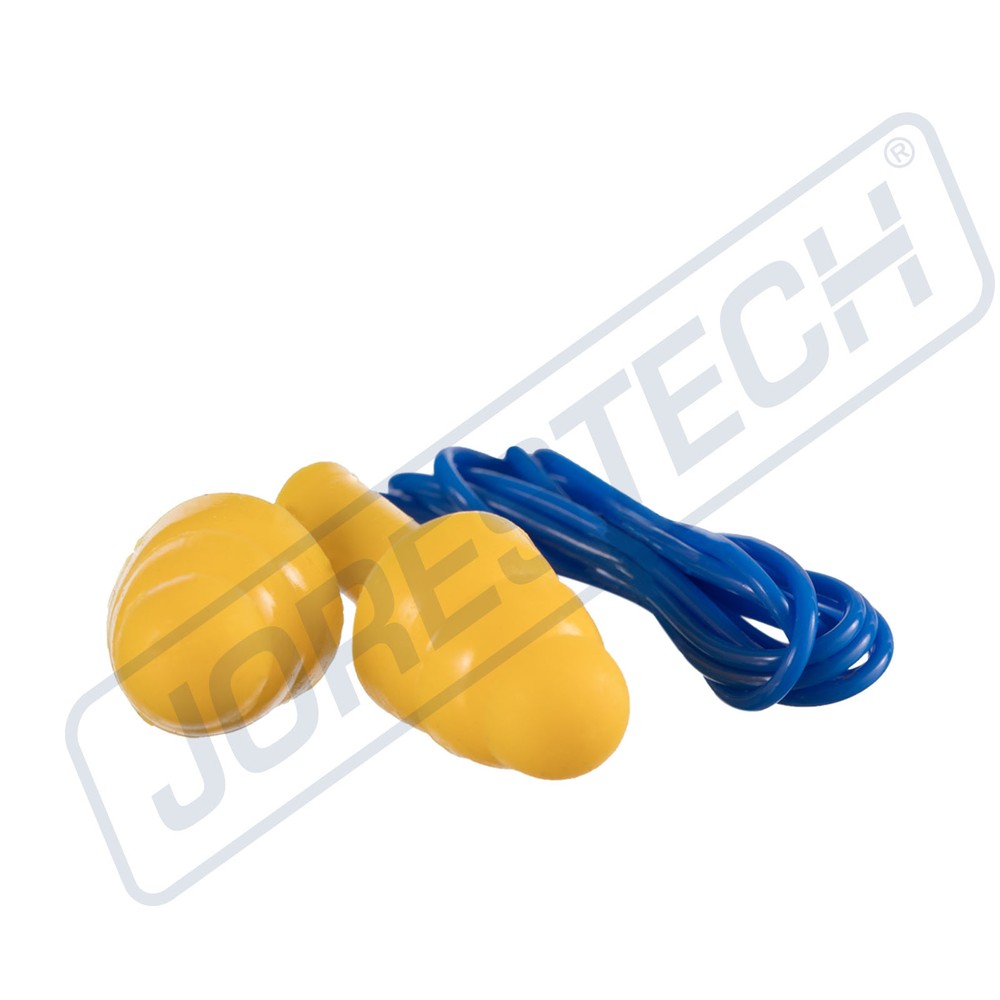 10 Pcs Soft Silicone Ear Plug Reusable Hearing Protection Earplug With Corded