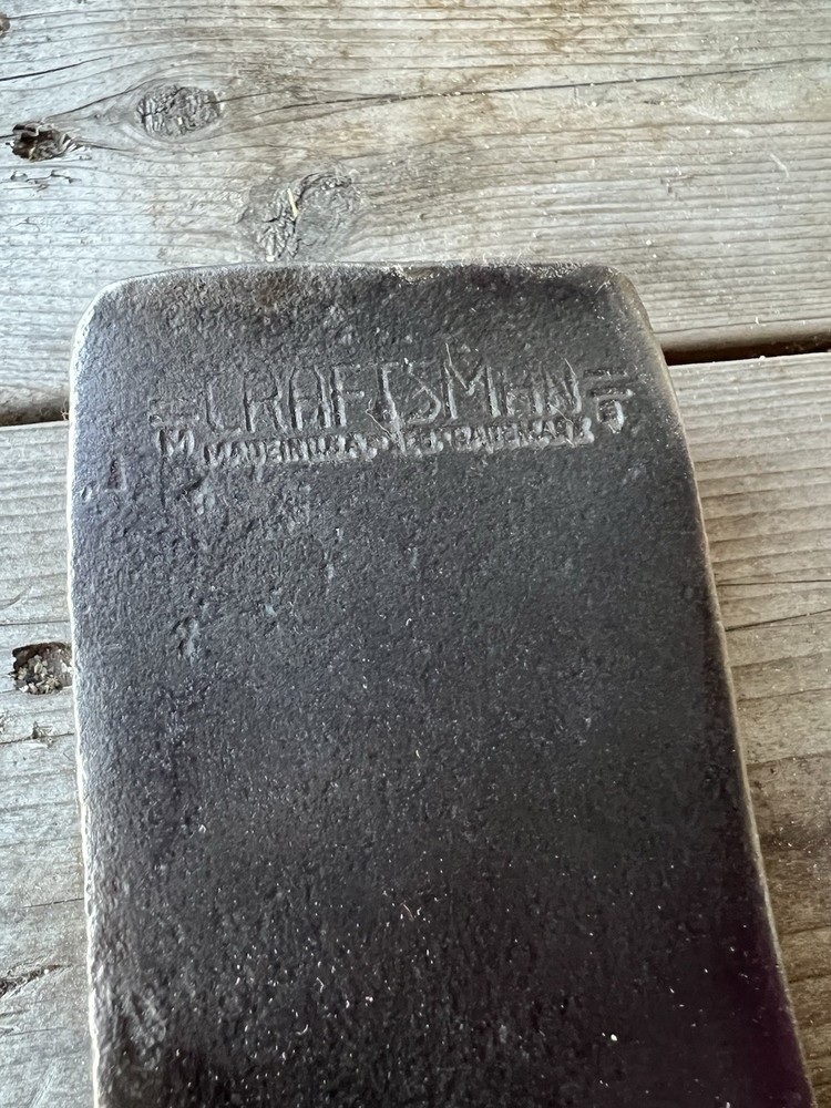 Craftsman Vintage Michigan Pattern Axe Head