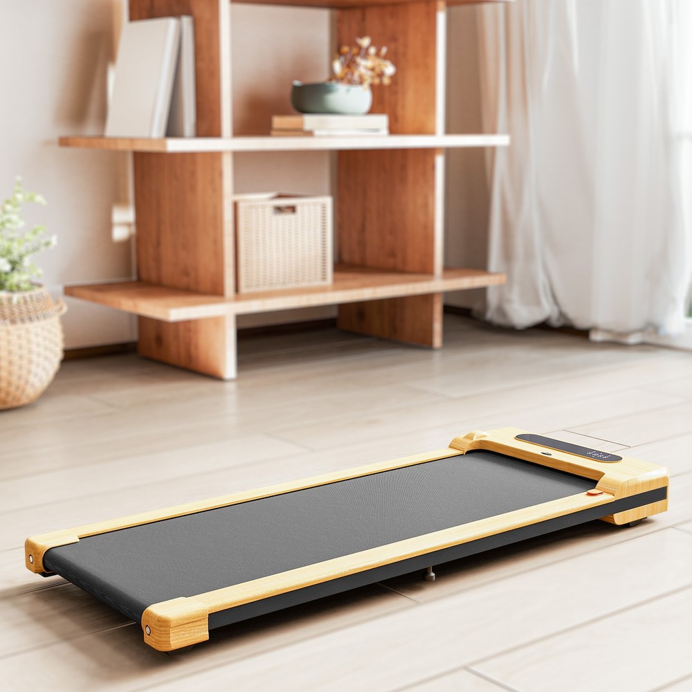 Walking Pad Under Desk Treadmill with Remote Control, Wheels