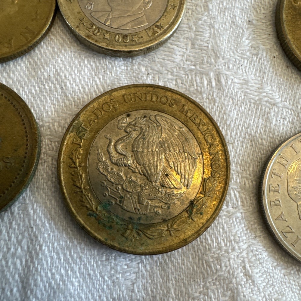 6 Foreign Coins