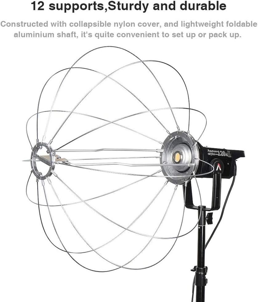 Quick-Folding Softbox with Adjustable Skirt - Control Your Lighting Effortlessly
