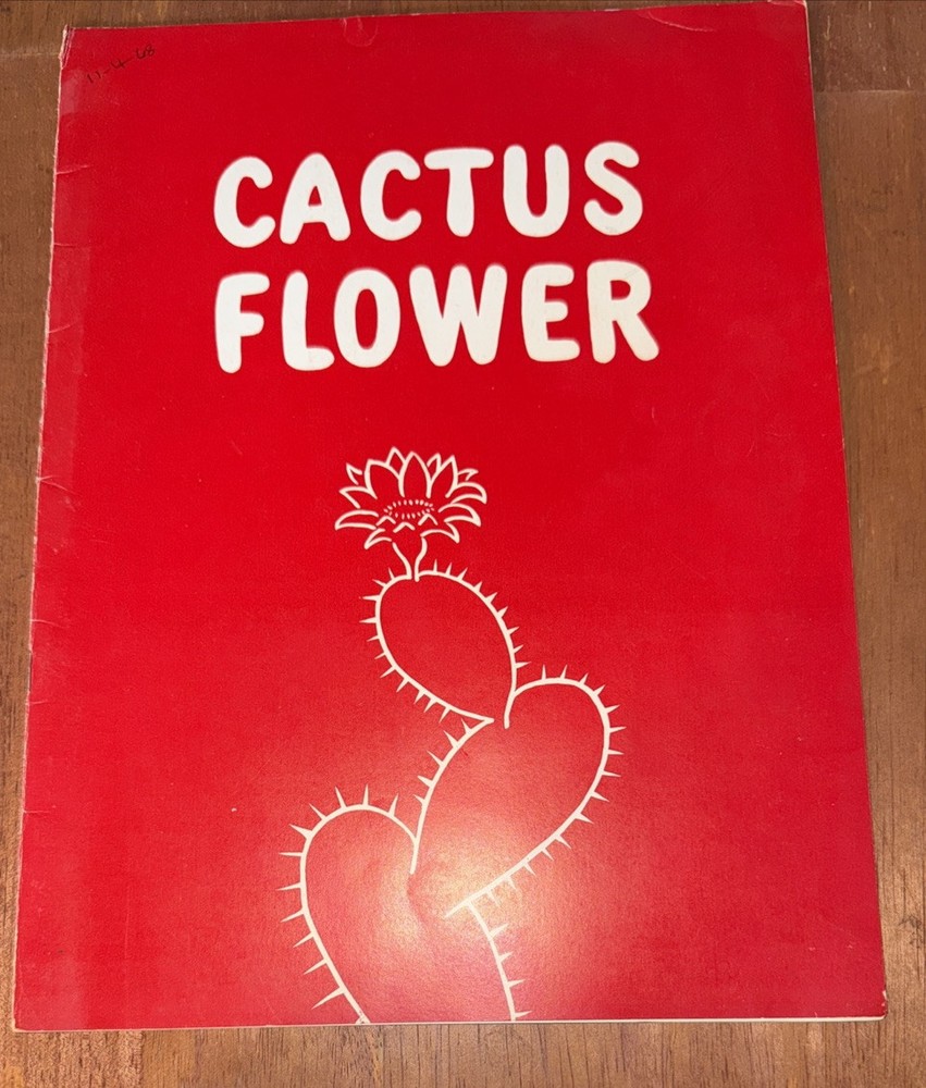 1968 cactus Flower Craig Stevens & Alexis smith program w/ newspaper clippings